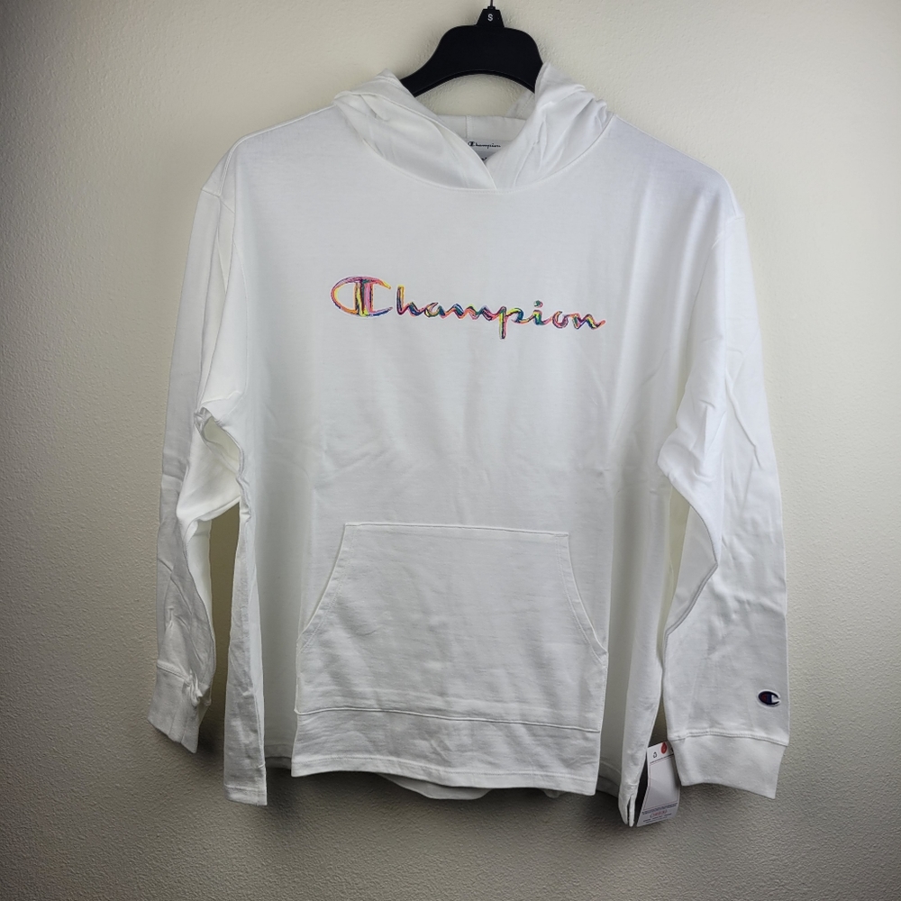 Champion authentic athleticwear white 2XL hoodie